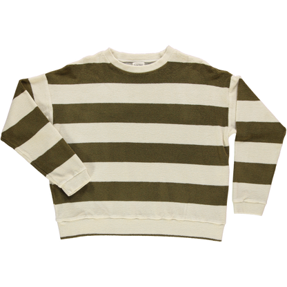 Sweatshirt Acentra MADAME aus Bio Baumwolle, Gestreift
