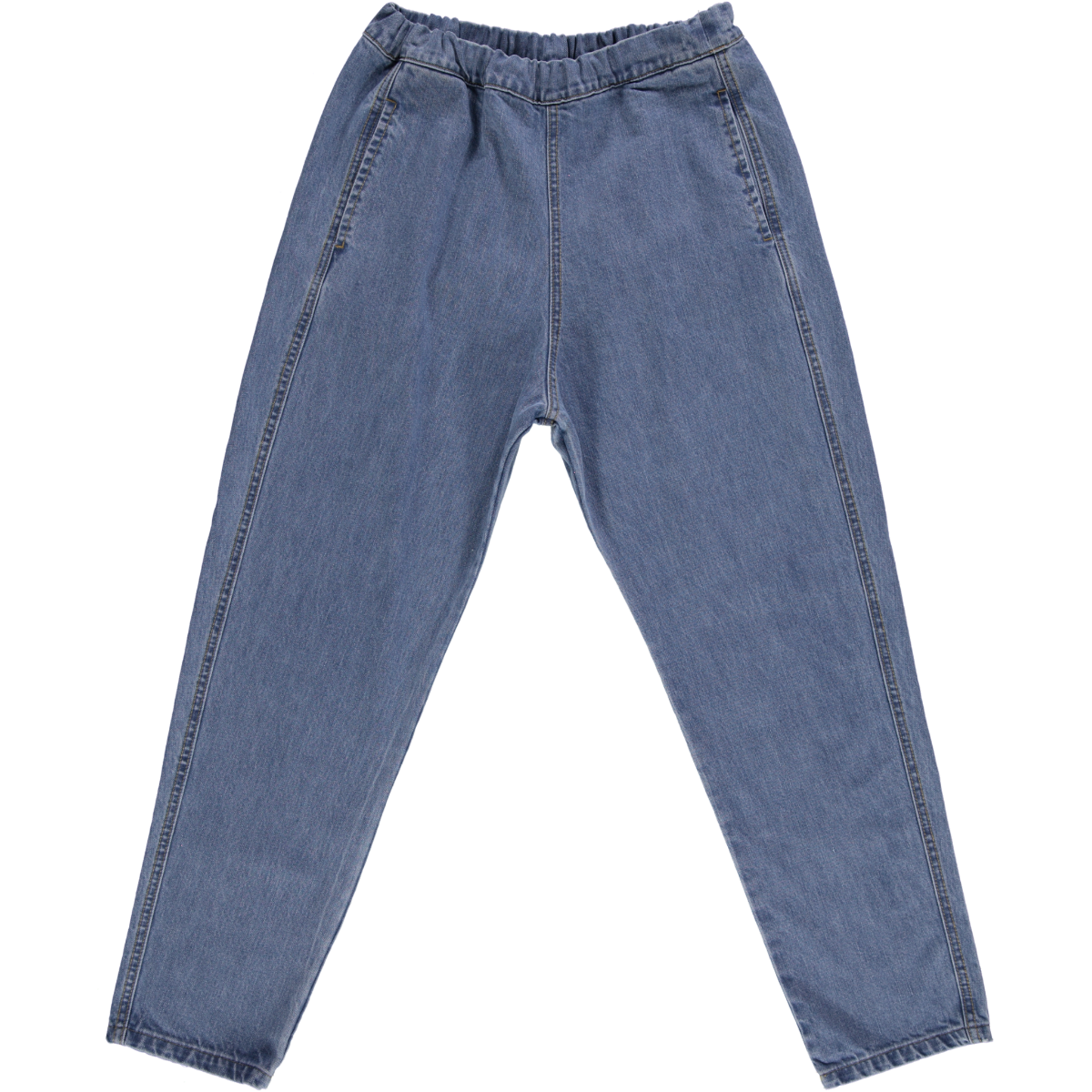 Pantalon Coquelicot UNISEXE ADULTE en Coton Bio, Denim Blue