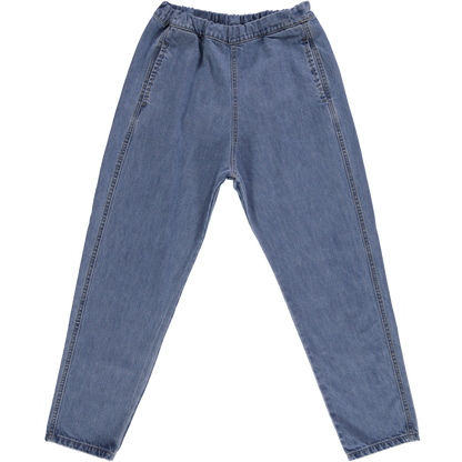 Pantalon Coquelicot UNISEXE ADULTE en Coton Bio, Denim Blue