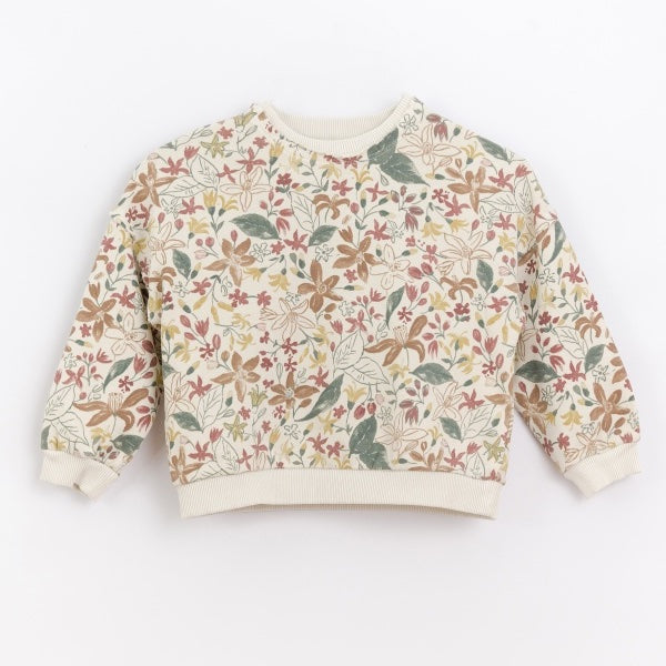 Sweater en Coton Biologique, Flower Reed